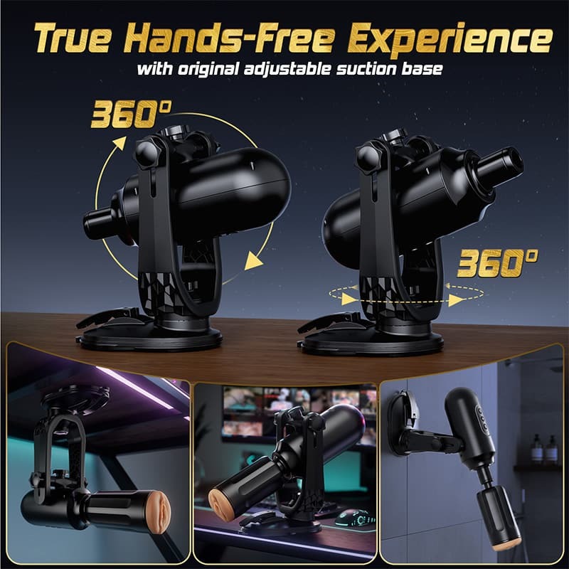 TheWarmestCorner™ THRUSTMAX  Unisex Toy Hands-Free Use Fully Automatic Masturbator