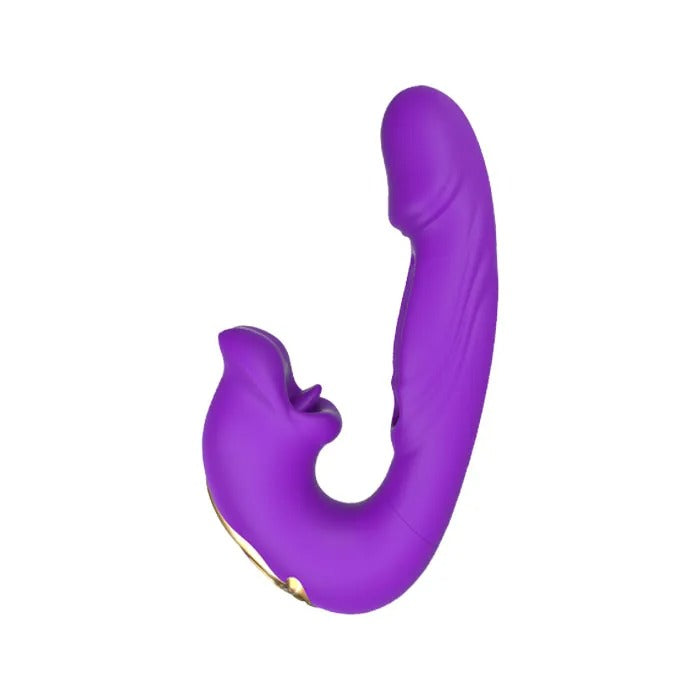 TheWarmestCorner™G-spot Vibrator Women Sex Toy with 7 Flapping Vibrating & 5 Licking Sucking Modes