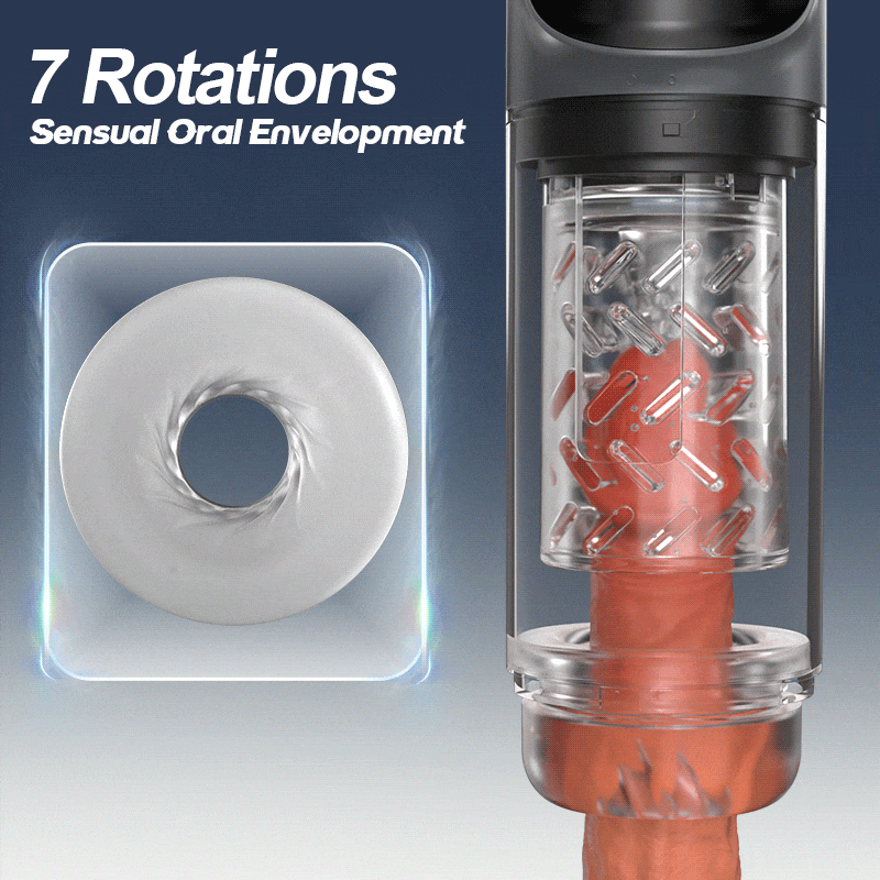 Sucking Rotating Male Stroker Masturbator