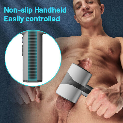 TheWarmestCorner™ 5 Telescopic Rotating 7 Vibrating Handheld Masturbator