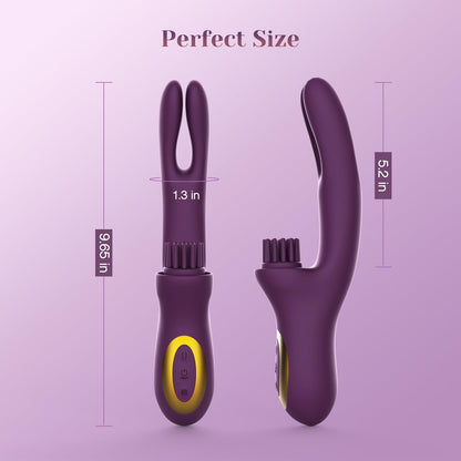 TheWarmestCorner™ Elatia G-spot Vibrator Women Sex Toy with 10*7*6 Modes