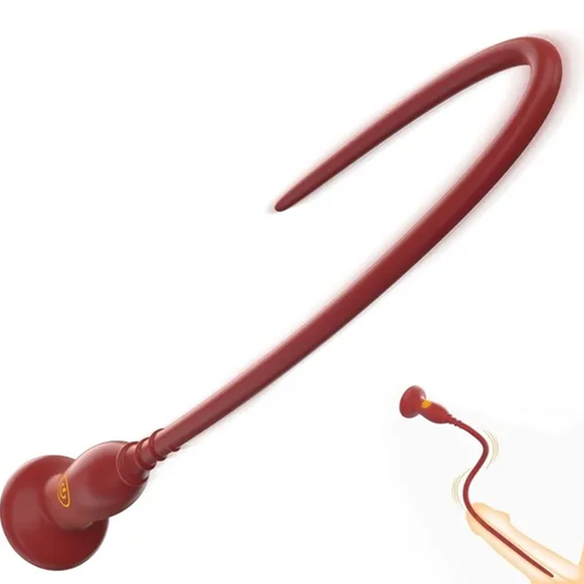 Vibrating Penis Plug Urethral Sound Sex Toy 11.4 Inch
