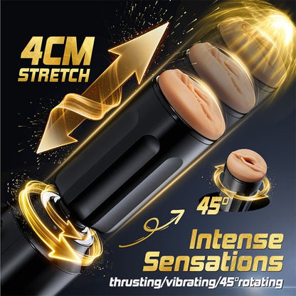 TheWarmestCorner™ THRUSTMAX  Unisex Toy Hands-Free Use Fully Automatic Masturbator