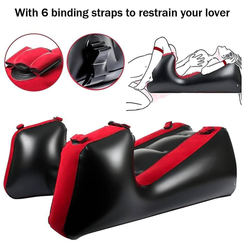 RNPFOR Inflatable Sex Sofa for G-spot Position Aid Sex Pillow for Adult Games