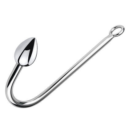 Stainless Steel Anal Hook with 3 Balls