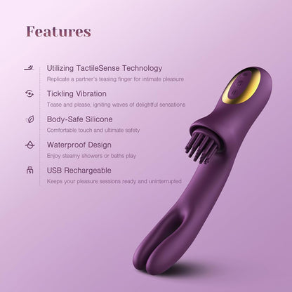TheWarmestCorner™ Elatia G-spot Vibrator Women Sex Toy with 10*7*6 Modes