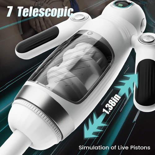 TheWarmestCorner™7 Telescopic Squeezing 12 Vibration Masturbator Experience More Authentic Piston