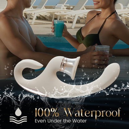 Sweetie Fox- Clitoral Arousal Tongue Licking Suction Vibration Triple Stimulation Vibrators