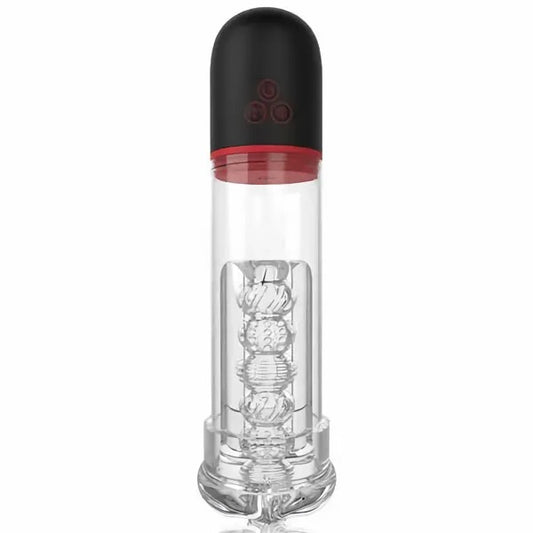 TheWarmestCorner™S-Hande 9 Vibrating 3 Sucking Penis Enlargement Pump