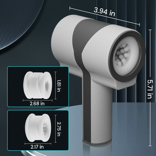 TheWarmestCorner™ 5 Telescopic Rotating 7 Vibrating Handheld Masturbator