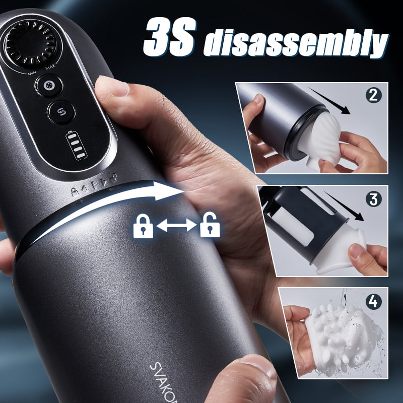 CVT Control Sucking Thrusting Rotating Erection Aid Masturbator