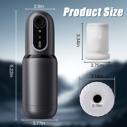 CVT Control Sucking Thrusting Rotating Erection Aid Masturbator
