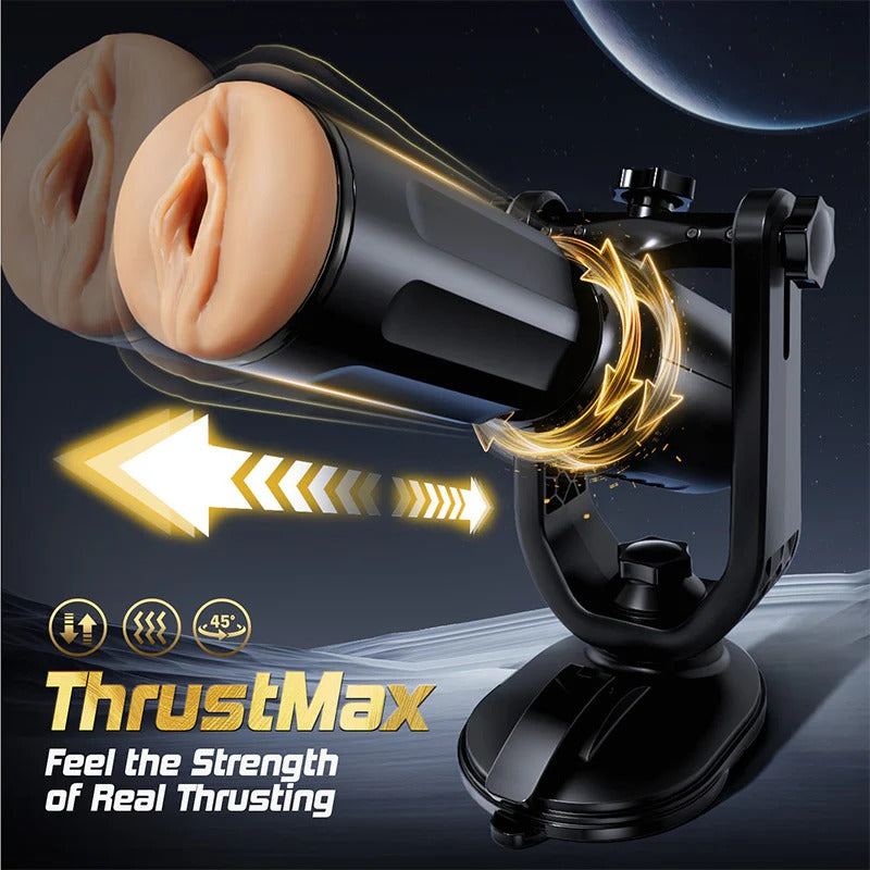 TheWarmestCorner™ THRUSTMAX  Unisex Toy Hands-Free Use Fully Automatic Masturbator