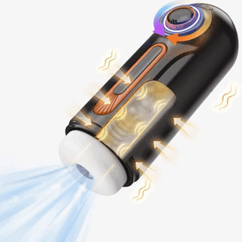 TheWarmestCorner™ 10 Thrusting 10 Vibrating 3 Sucking Heating Male Masturbator