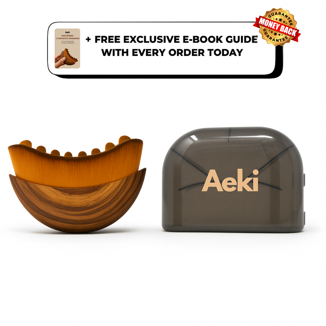 Aeki Lymphatic Contour Face Brush