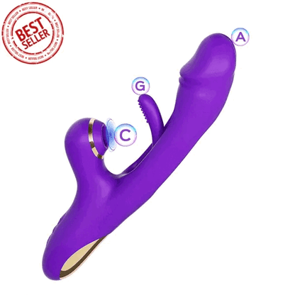 TheWarmestCorner™ G-Bliss 7*7 Clit Sucking G-spot Tapping Vibrator