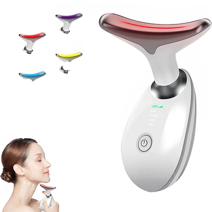 Seven-Color Anti-Wrinkle Facial and Neck Massager