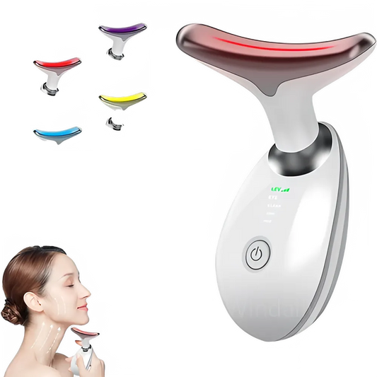 Seven-Color Anti-Wrinkle Facial and Neck Massager