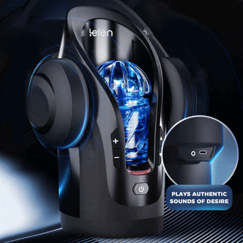 TheWarmestCorner™LETEN Cannon King Mini 3D Fleshy Telescopic Vibrating Automatic Masturbator